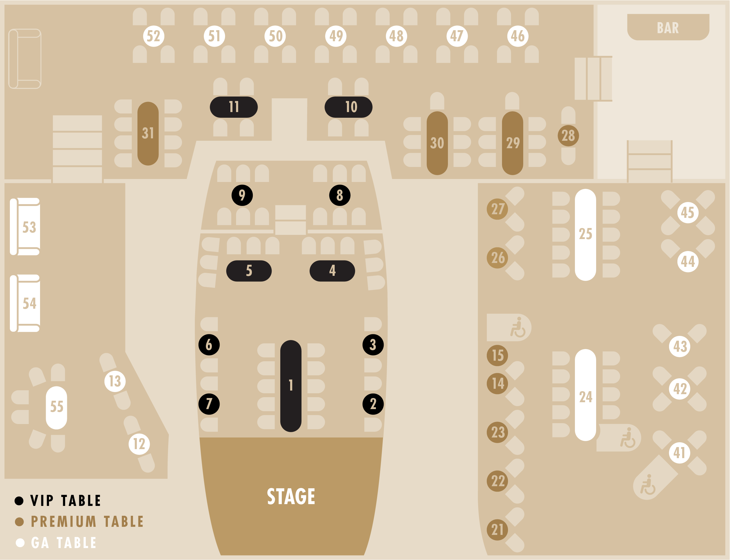 Caesars Seating Chart Vegas